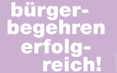 Bürgerbegehren „Zurück auf los!“ zugelassen